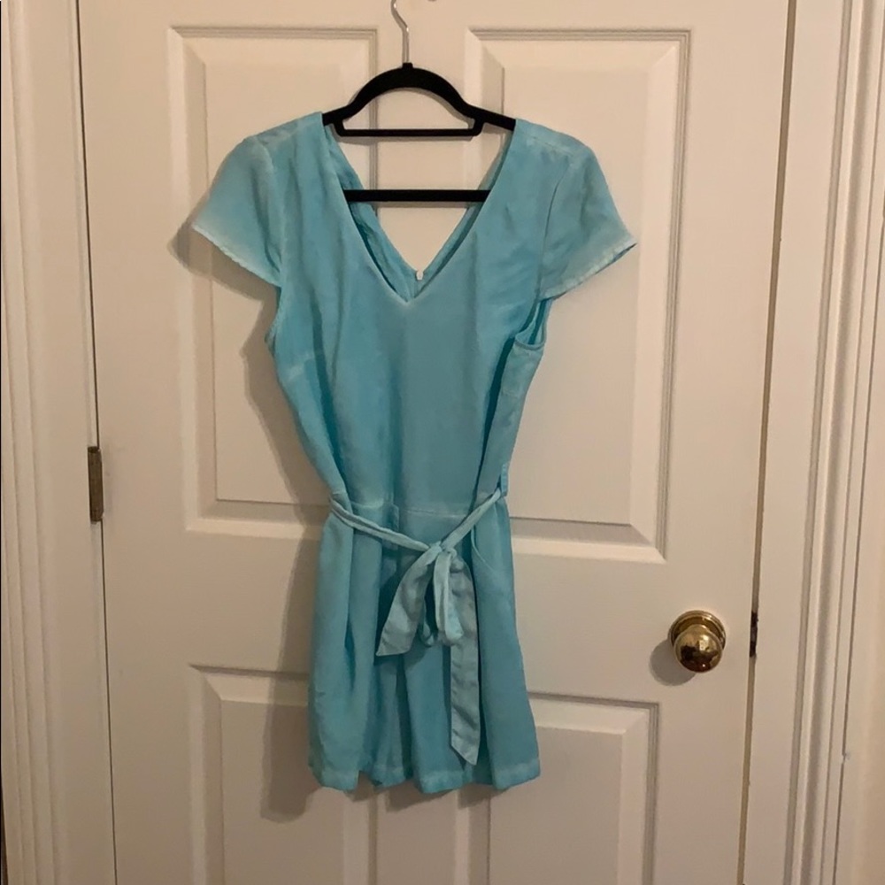 Blue romper